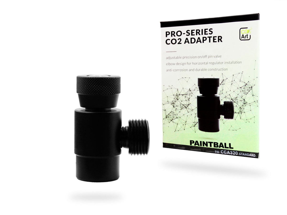 Co2 Art ProSeries CO2 Adapter for Paintball Aquarium Roots