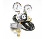 Up Aqua CO2 Regulator - Adjustable Valve + 2 Gauges with Solenoid
